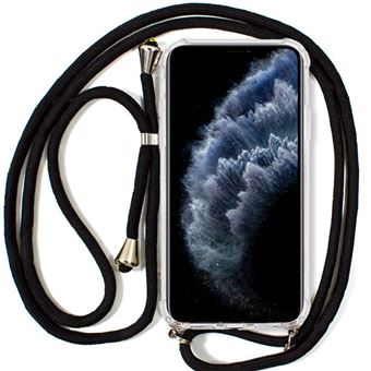 Capa Anti-Choque para iPhone 11 Pro COOL | com Cordão | Preto - 1