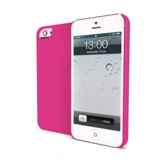 Capa para Telemóvel Muvit iGum Case iPhone 5 | Rosa - 1