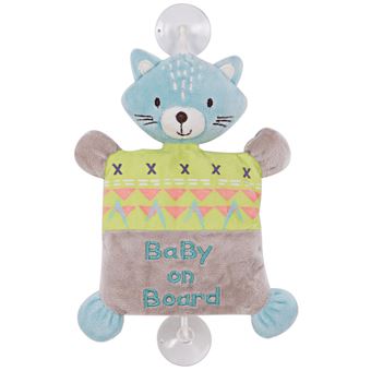 Brinquedo "Bebé a bordo" Kikka Boo Kit the Cat - 1