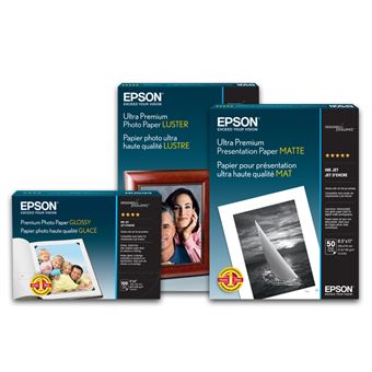Papel para Impressão Epson Proofing Paper White Semimatte, DIN A3+, 100 Folhas | Branco - 1