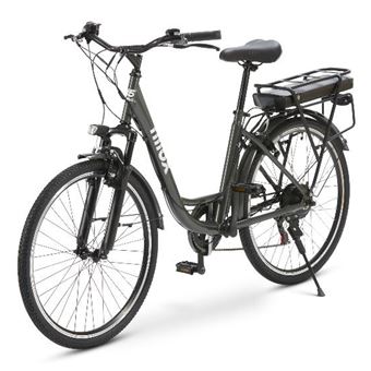 Bicicleta elétrica Nilox NXEBJ5PROGR | 25 km/h | 250 W | Autonomia: 65 km | 26" | Preto - 1
