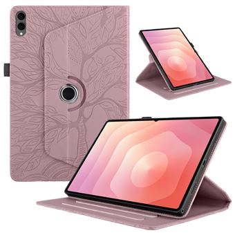 Capa FLOODKING para Samsung Galaxy Tab S11 Ultra | Giratória 360º | Botão Rotativo | Rosa - 1