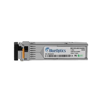 Módulo de Transcetor de Rede BlueOptics SFP-GE-LX-SM1490-BIDI-BO | Prateado - 1