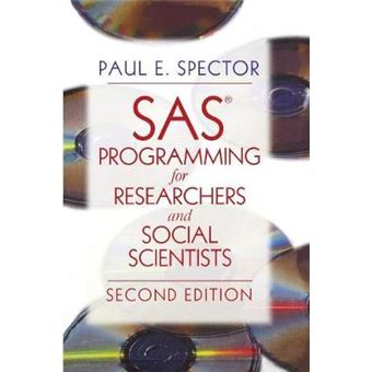 SAS Programming for Researchers and Social Scientists - Paperback - 2001 - 1