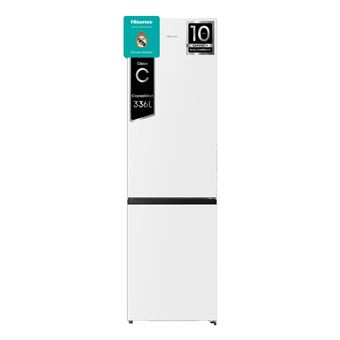 Frigorífico Combinado Hisense RB440N4AWC | 201,7x59,5x57,9 cm | 336 L | C | Branco - 1