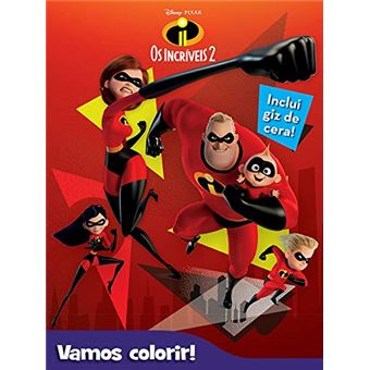 Disney - Vamos Colorir - os Incríveis 2 - 1