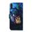 Capa PU padrão impresso com suporte coruja para Samsung Galaxy A50_2