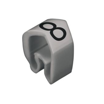 Mola para Prender Cabos Weidmüller CLI C 2-4 GR/SW 8 MP | Cinzento - 1