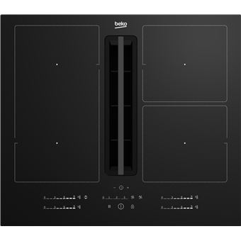 Placa de Indução Beko HIXI 64700 UF | Elétrica | 60 cm | 4 Zonas | Preto - 1