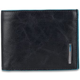 Piquadro PU1241B2R/N carteira Masculino Couro genuíno Preto - 1