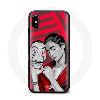 Capa Maniacase para Iphone XS Max La Casa de Papel Nairobi Máscara - 1
