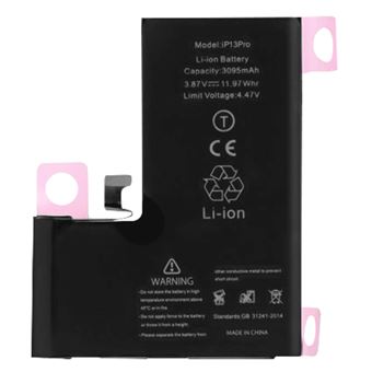 Bateria Interna Clappio para iPhone 13 Pro 3095mAh | 100% Compatível A2656 - 1