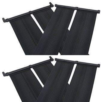 Painéis Solares Aquecedores de Piscina vidaXL 4 Peças 80x310 cm - 1