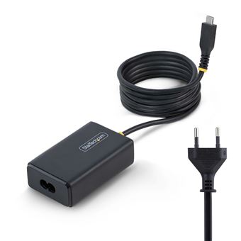 Adaptador e Transformador StarTech.com 165LE-USB-C-CHARGER | Preto - 1