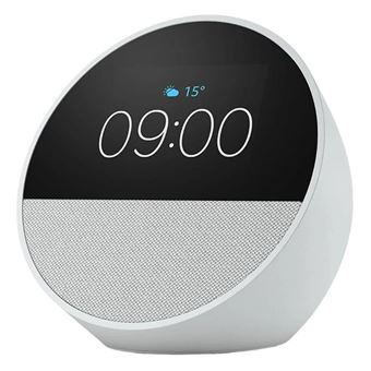 Assistente Virtual Amazon Alexa Echo Spot 2024 - Branco - 1