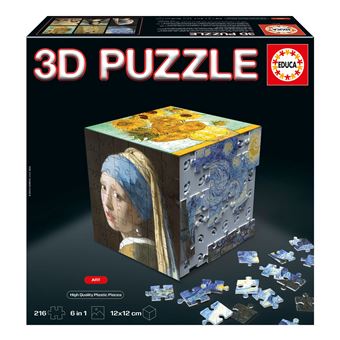 Puzzle 3D Educa Arte 20123 | 216 Peças - 1