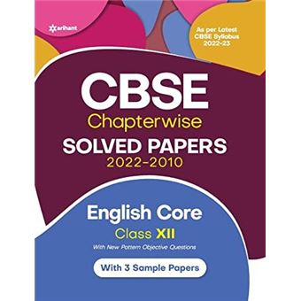 Cbse English Core Chapterwise Solved Papers Class 12 For 2023 Exam As Per Latest Cbse Syllabus 202223 - 1