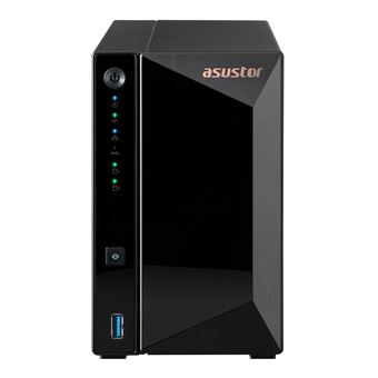 Nas Asustor DRIVESTOR 2 Pro Gen2 AS3302T v2 | Preto - 1