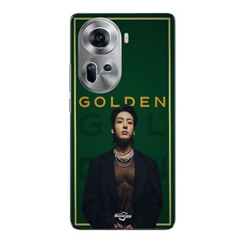 Capa Maniacase para Oppo Reno 11 5G | Álbum 2024 Golden jungkook BTS - 1