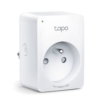 Tomada Inteligente TP-Link Tapo Mini Smart Wi-Fi Socket Energy Monitor | Branco - 1