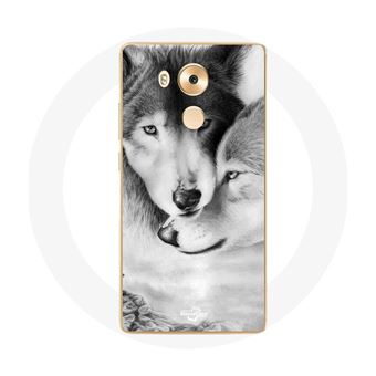 Capa Maniacase para Huawei Mate 8 O Lobo Duo Animais - 1