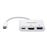 Hub de interface manhattan 152945 usb 3.2 gen 1 (3.1 gen 1) type-c 5000 mbit/s branco_1