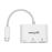 Hub de interface manhattan 152945 usb 3.2 gen 1 (3.1 gen 1) type-c 5000 mbit/s branco_3