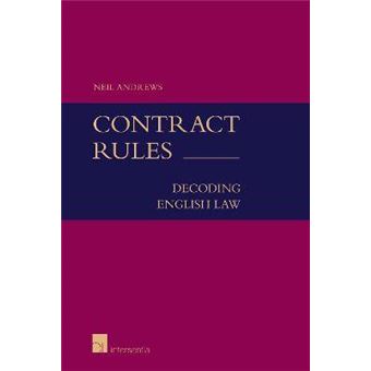 Contract Rules Decoding English Law - 1