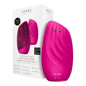 Sonic Thermo Facial Brush & Face-Lifter 8 em 1 Geske | Magenta - 1