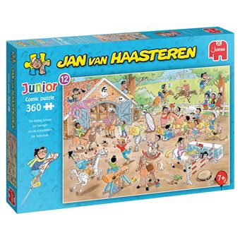 Puzzle Jumbo Jan van Haasteren Jvh - Junior The Riding School (360 pieces) | 360 Peças - 1