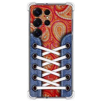 Capa TUMUNDOSMARTPHONE de silicone à prova de choque para Samsung Galaxy S25 Ultra 5G Sneakers Design 10 Desenhos - 1