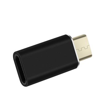Adaptador Maxlife Lightning Para Usb-C Carga E Sincronização Compacto - Preto - 1