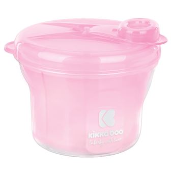 Dispensador de leite em pó 2 em 1 Kikka Boo Rosa - 1