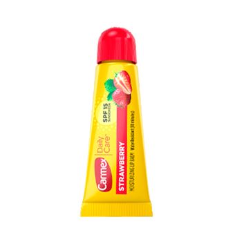 Bálsamo Labial Hidratante Carmex | Morango Tubo SPF15 | 10g - 1
