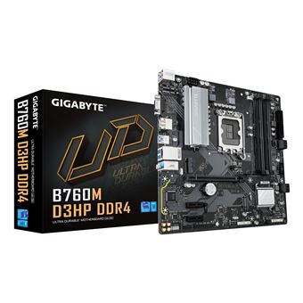 Motherboard GIGABYTE B760M D3HP DDR4 | Castanho - 1