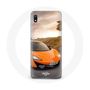 Capa Maniacase para Samsung Galaxy A10 Fórmula 1 Mclaren F1 Laranja - 1