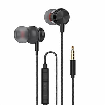 Auriculares com Fio e Microfone Integrado Jack 3.5mm Accetel EP2141 | Preto - 1