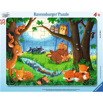 Puzzle Ravensburger Desenhos Animados 05146 | 35 Peças - 1