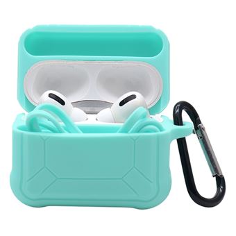 Capa silicone com absorção magnética, verde Magunivers para AirPods Pro - 1