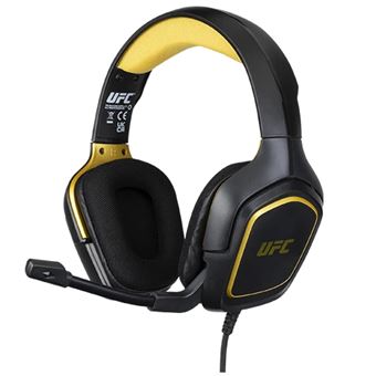 Auscultadores Gaming Konix UFC | Amarelo - 1