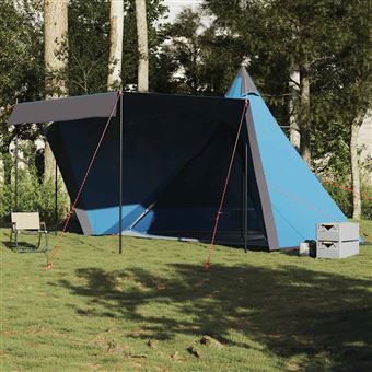 Tenda familiar tipi para 6 Pessoas vidaXL | Impermeável |azul - 1
