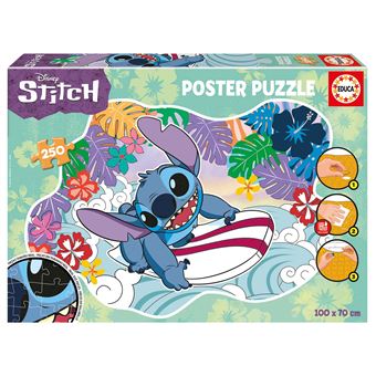 Puzzle Educa Disney Stitch | 250 Peças - 1