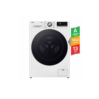 Máquina de Lavar Roupa LG F4WR7013AGW | 13 Kg | 1400 RPM | A | Branco - 1