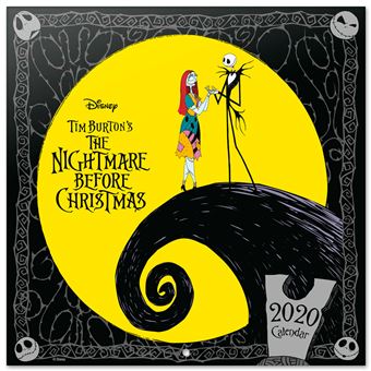 Calendário 2020 Grupo Erik 30X30 Disney Nightmare Before Christmas