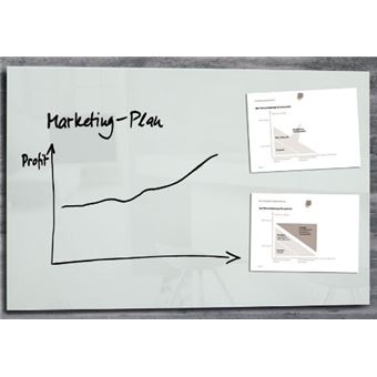 Quadro magnético Sigel GL141 | Branco - 1