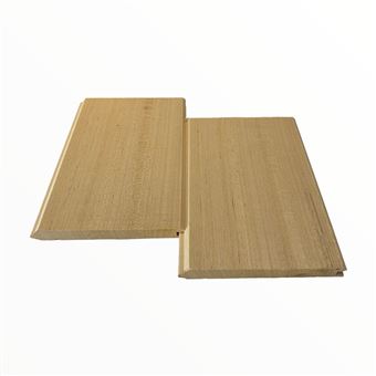 Revestimento Maderterraneo madeira natural em friso | 16x90x2200 mm | 10 réguas - 1