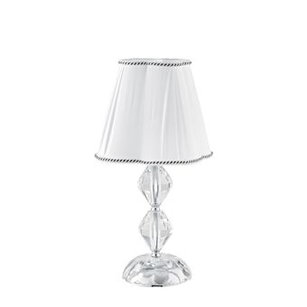 Candeeiro de mesa Luce Ambiente e Design cromado RIFLESSO em cristal (1xE14) - 1