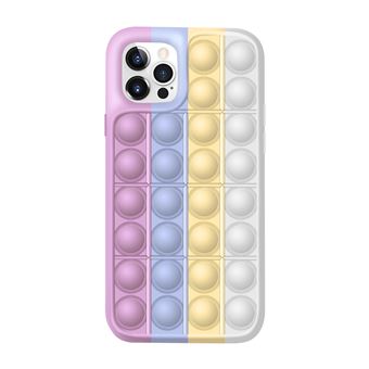 Capa Lionvolant Anti Stress Push Pop Bubble para iPhone7 / 8  - Cor de Rosa - 1