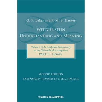 Wittgenstein - Understanding and Meaning - Paperback - 2009 - 1