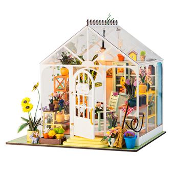 Maquete 3D realista DAM | Estufa Flores sol - 1